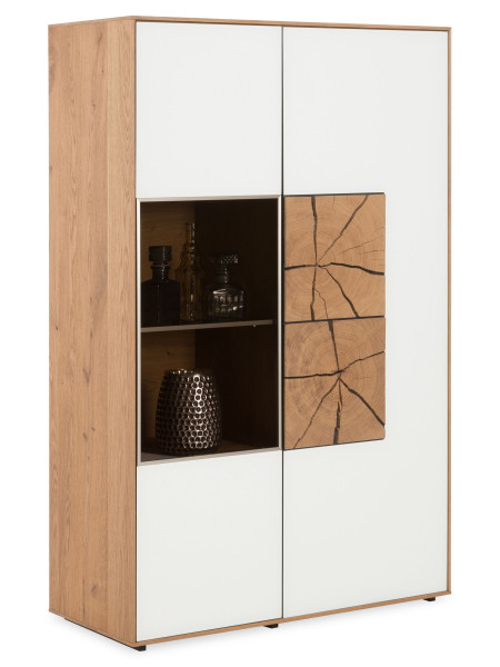 Vitrine hartmann Heaven in Eiche aus Massivholz