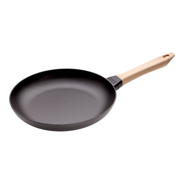 Bratpfanne STAUB in schwarz aus Gußeisen