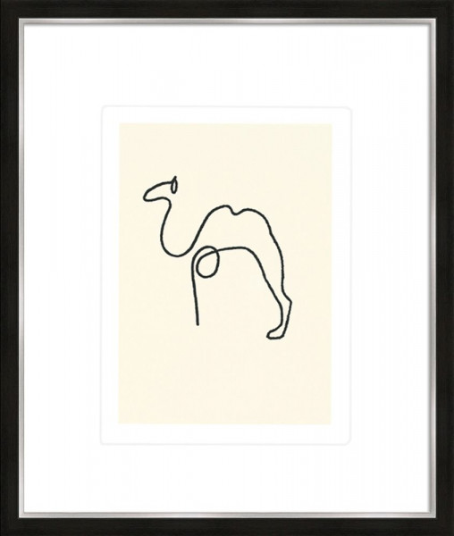 Gerahmtes-Bild PICASSO KAMEL