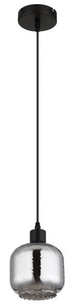 Hängeleuchte XIA in schwarz aus Metall