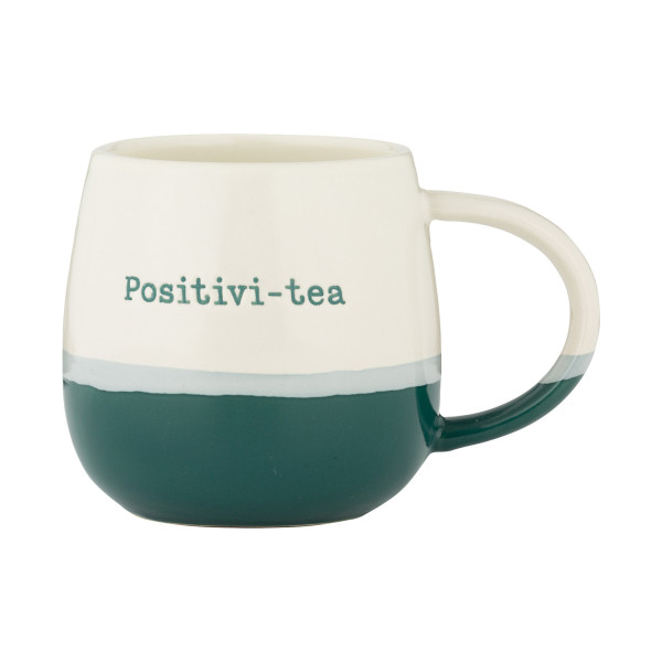 Henkelbecher Price & Kensington POSITIVI TEA, 3 in mehrfarbig aus Steinzeug