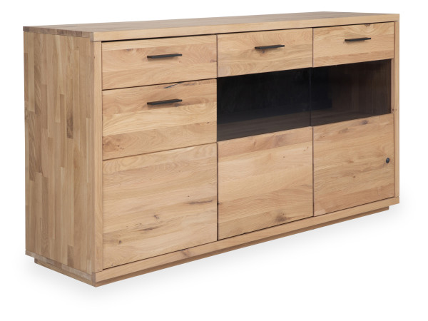 Sideboard MONDO VIVANTO in Wildeiche aus Massivholz