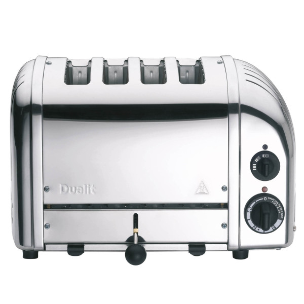 4-Scheiben-Toaster Dualit NewGen in silberfarben aus Edelstahl