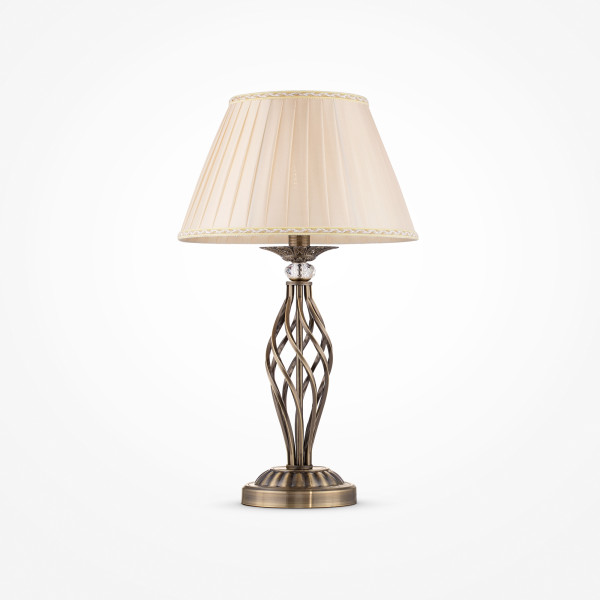 Tischleuchte GRACE in bronzefarben aus Metall