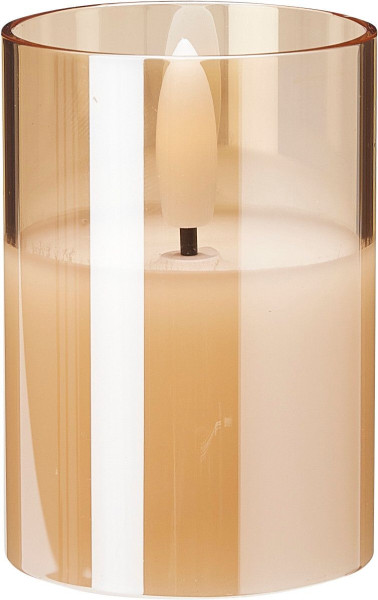 Kerze LED im Glas