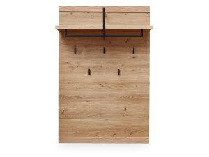 Vorschau: Garderobenpaneel MONDO TALYA in Esche aus Dekor/Teilmassiv Vorschau: Garderobenpaneel MONDO TALYA in Esche aus Dekor/Teilmassiv