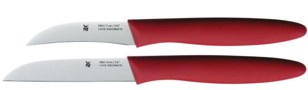 Aktionsmesser-Set WMF 2-teilig in rot aus Metall