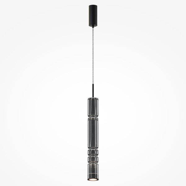 Pendelleuchte ORDO in schwarz aus Metall