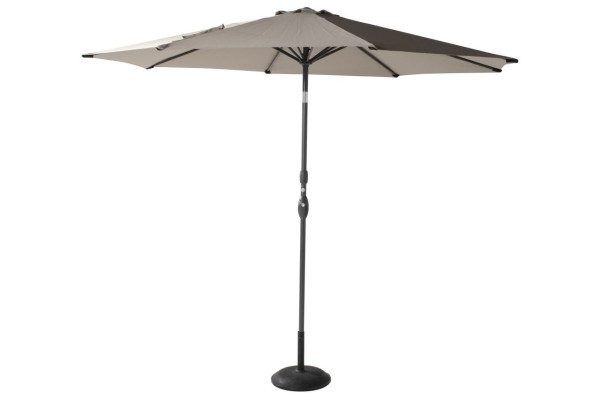 Sonnenschirm SUNLINE in taupe aus Polyester