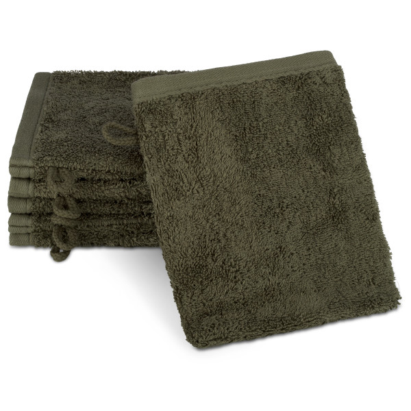 Waschhandschuh VITA olive