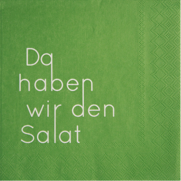 Servietten DA HABEN WIR DEN in mehrfarbig aus Papier