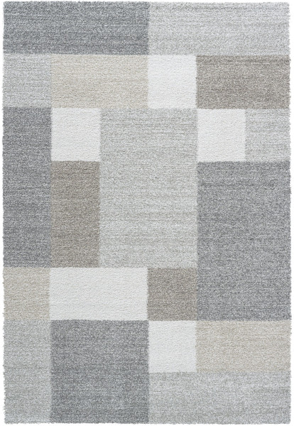 Teppich HARMONY in grau aus Polypropylen