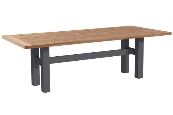 Gartentisch HERON in anthrazit aus Holz