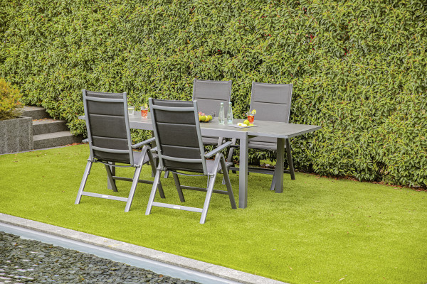 Tischgruppe greemotion GRENADA in grau