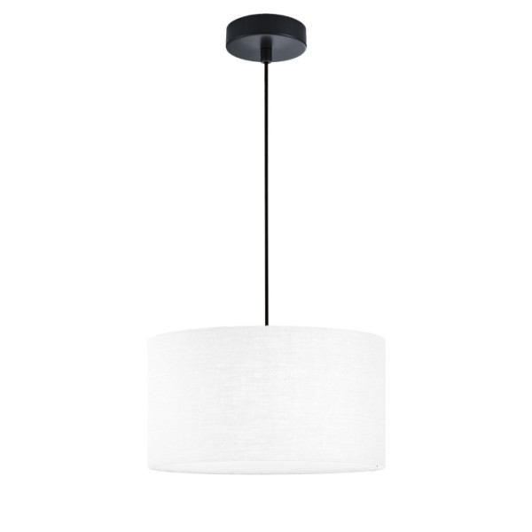 Pendelleuchte TERAMO in schwarz aus Metall