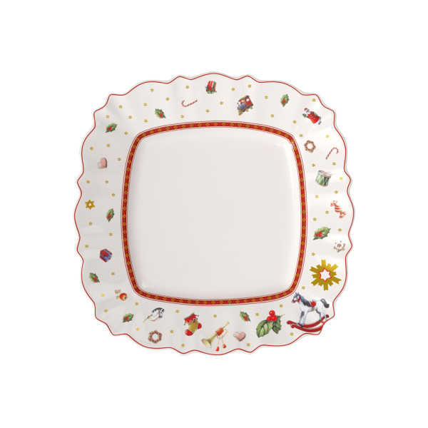 Speiseteller Toy\\\'s Delight in mehrfarbig aus Bone China