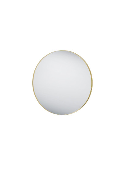 Rahmenspiegel BRITTA in goldfarben aus Metall