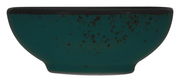 Dipschale NATURE COLLECTION in dunkelgrün aus Steinzeug