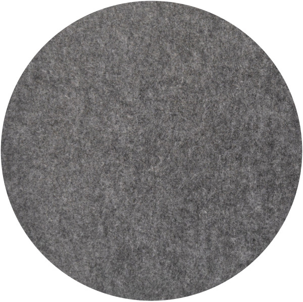 Untersetzer LINA-FILZ in grau aus Polyester