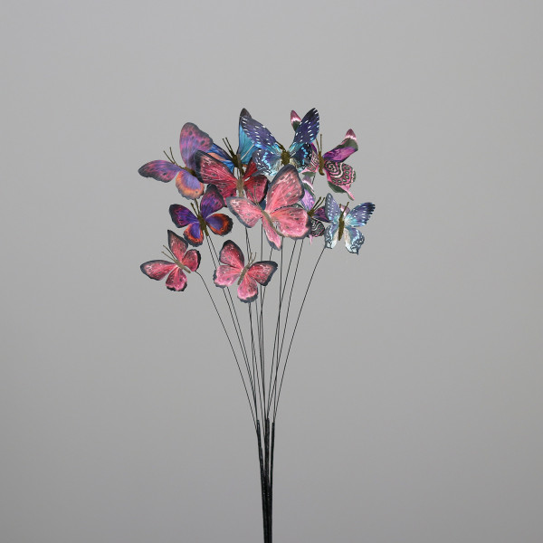 Schmetterling in mehrfarbig aus Kunststoff