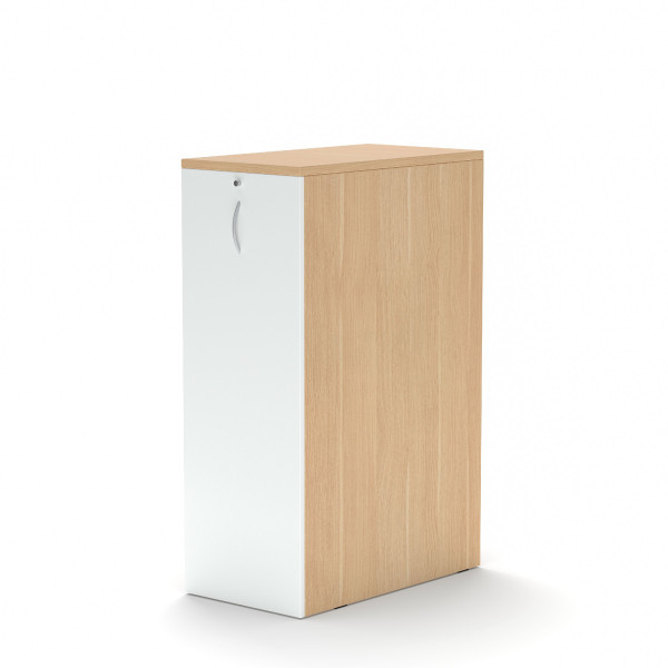 Aktenschrank K40 in weiß aus Dekor