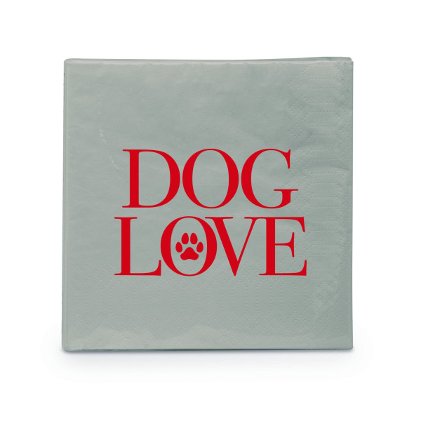 Servietten DESIGN@HOME DOG LOVE