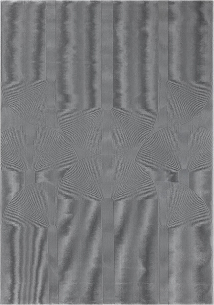 Teppich SIGN in grau aus Polyester