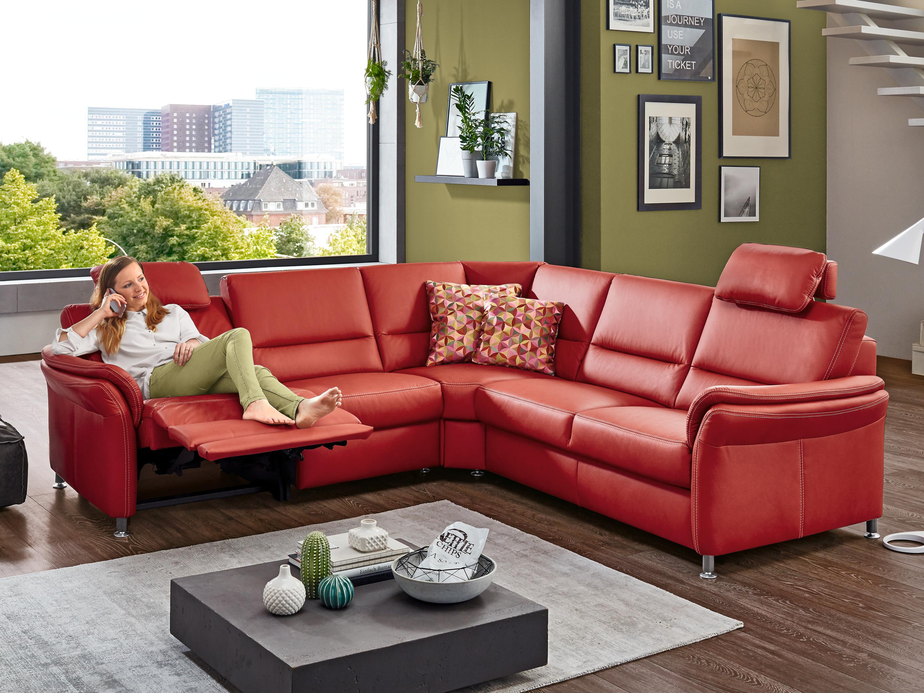 Polsterecke Dakota | Ledersofas | Polstermöbel | Möbel | Alles Wohnen