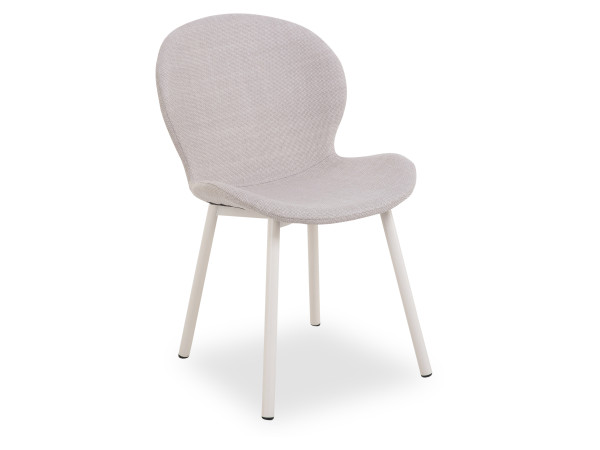 Polsterstuhl HARPER HERCHMER in beige aus Stoff