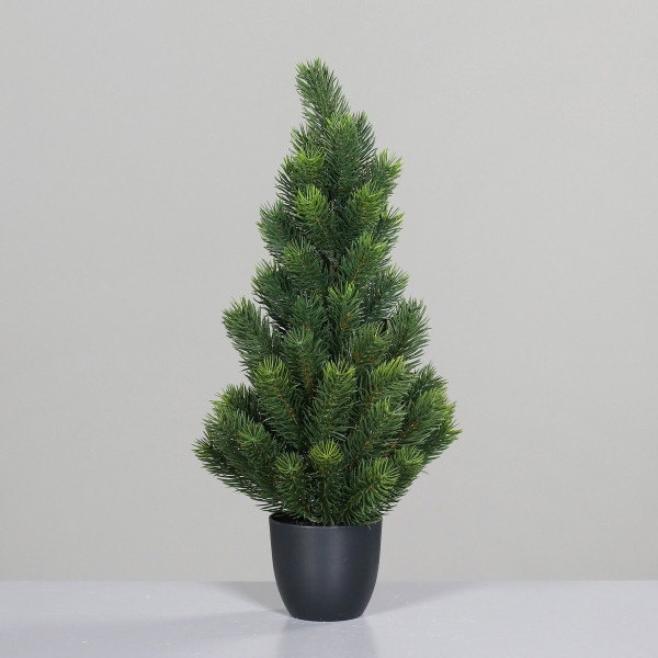 Tannenbaum in grün aus Kunststoff