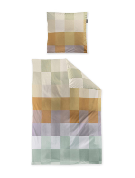 Bettwäsche WAVE Satin aus Baumwolle