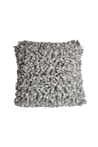 Kissenhülle PENCIL in grau aus Polyester