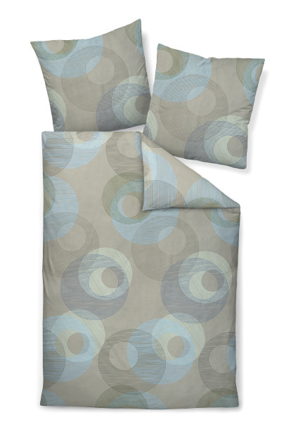 Bettwäsche DAVOS Biber aus Baumwolle