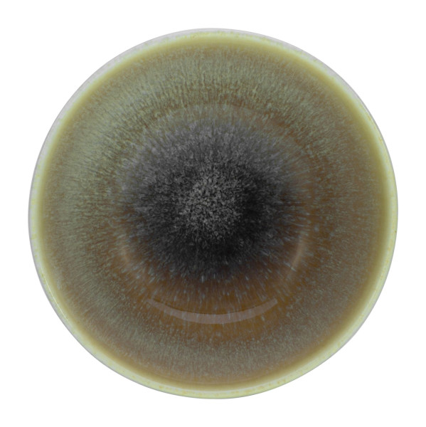 Dipschale CALDERA in sand aus Porzellan