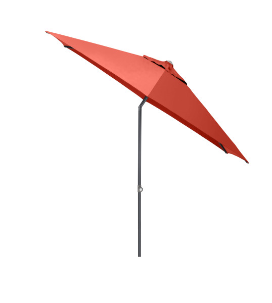 Sonnenschirm KETTLER EASY-Push in terrakotta aus Materialmix