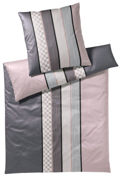 Kissenbezug JOOP! Mako-Satin in rose aus Baumwolle