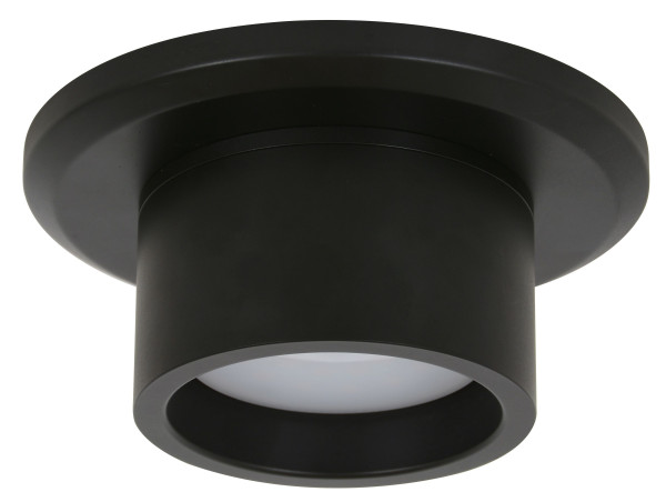 Leuchten-Set Deckenventilator in schwarz aus Metall