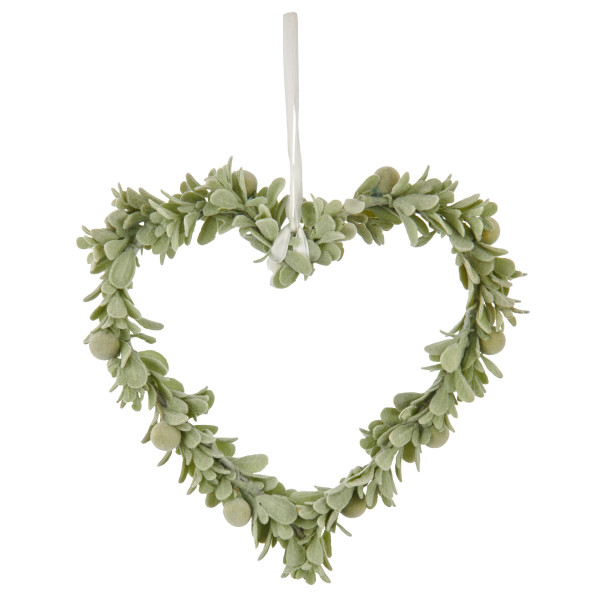 Herzhänger Mistelblatt