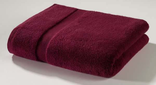 Duschtuch bordeaux