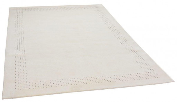 Teppich Nomadic in beige aus Wolle