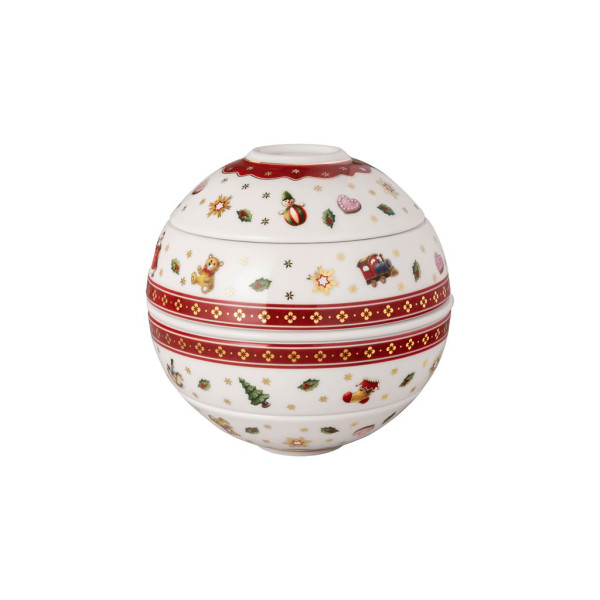 Geschirr-Set Toy\\\'s Delight in rot aus Bone China