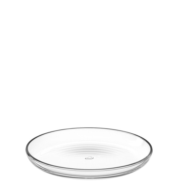 Teller LEONARDO CUCINA in klar aus Glas