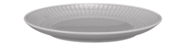 Brotteller AMINA in grau aus Porzellan