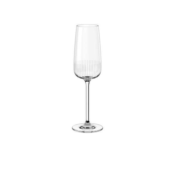 Sektglas Afina in klar aus Glas