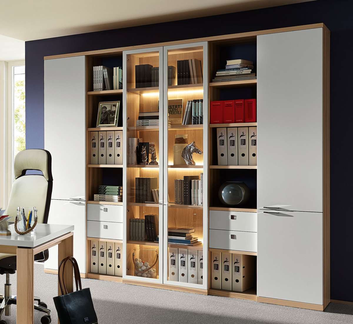 Schrankkombi. Living Office | Büroschränke | Schränke & Regale | Möbel