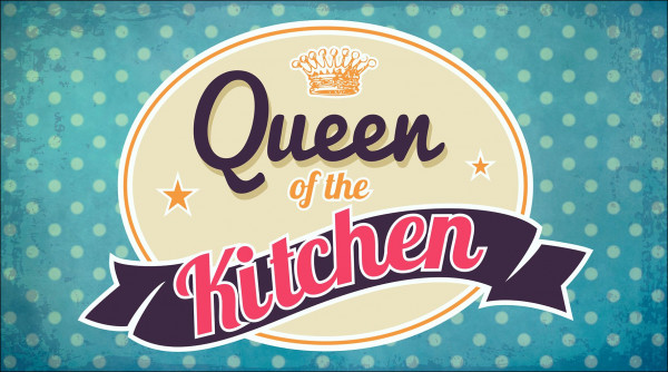 Decopanel QUEEN OF THE KITCHEN