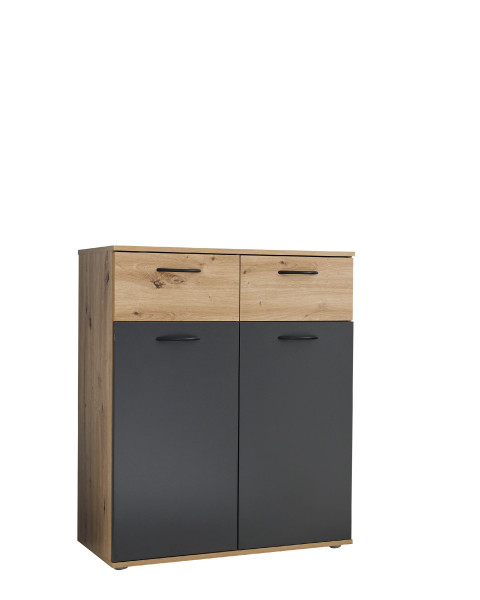 Kommode HARPER BOSTON in graphit aus Dekor