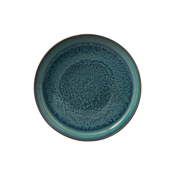 Suppenteller CRAFTED BREEZE in grün aus Bone China