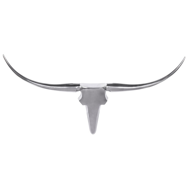 Wandobjekt GEWEIH in silberfarben aus Aluminium