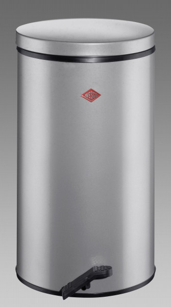 Tretabfalleimer 128 silber (DH 31x57 cm)